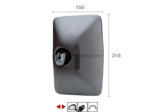 Acessar a peça Espelho manual esquerdo - direito