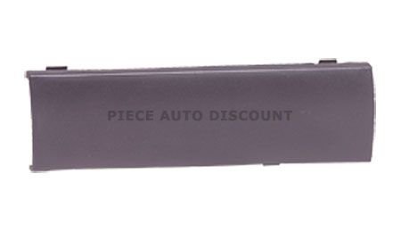 Acessar a peça Tampa gancho para-choques frontal preta lisa ->1998