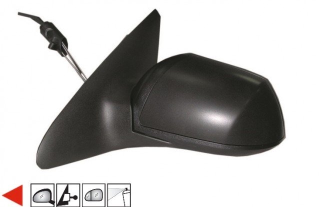 Acessar a peça Espelho esquerdo mecânico, asferico, preparado Acessar a peça Espelho esquerdo mecânico, asferico, preparado