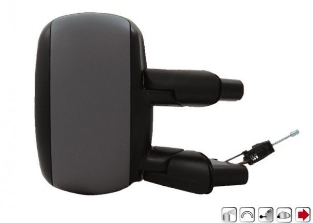 Acessar a peça Espelho direito mecânico, convexo, preparado ->2010