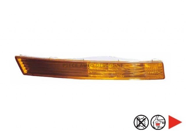 Acessar a peça Pisca frente direita, H21W (âmbar)