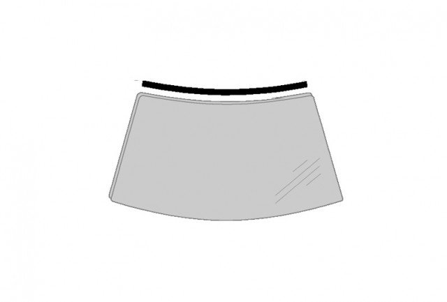 Acessar a peça Friso superior para-brisas