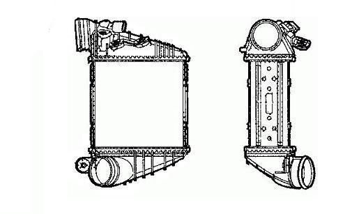 Resfriador de ar de carga VOLKSWAGEN GOLF  pour VOLKSWAGEN GOLF Resfriador de ar de carga VOLKSWAGEN GOLF  pour VOLKSWAGEN GOLF