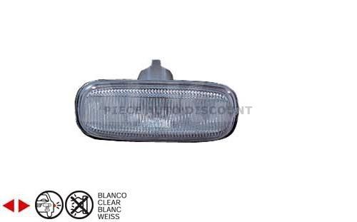 Acessar a peça Pisca branca de repetição da asa dianteira Acessar a peça Pisca branca de repetição da asa dianteira