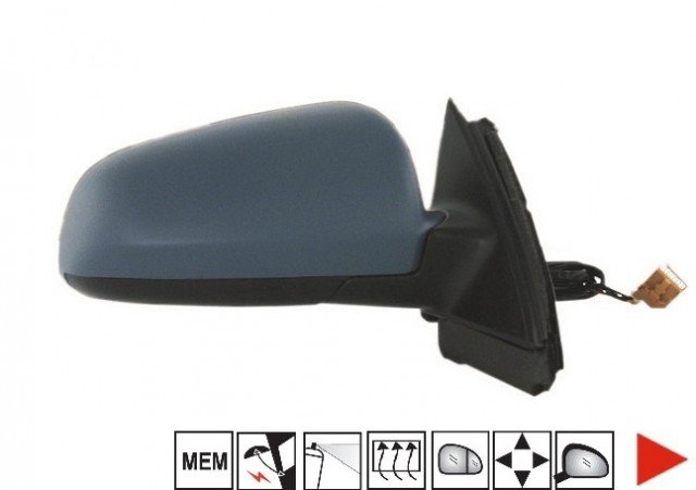 Acessar a peça Espelho direito eletrico, asferico, termico, primario, guarda lamatible, com memoria