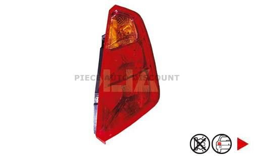 Acessar a peça Farolim traseiro direito 3/5ptes