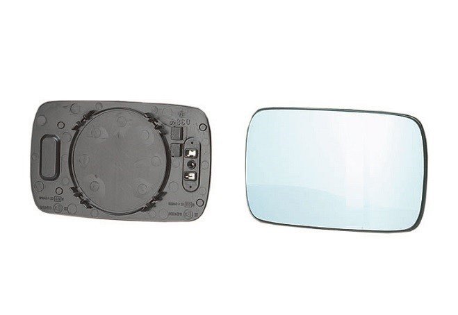 Acessar a peça Vidro azul + suporte espelho direito aquecido