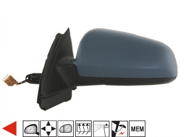 Acessar a peça Espelho esquerdo eletrico, asferico, termico, primario, guarda lamatible, com memoria