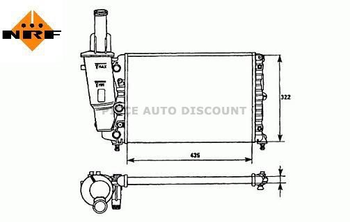 Acessar a peça Radiador 1.2l - 1.2l16v - 1.4l gt turbo