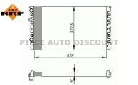 Radiador/Condensador VOLKSWAGEN Vento Radiador/Condensador VOLKSWAGEN Vento