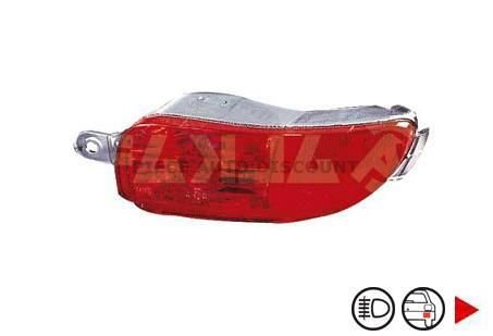 Acessar a peça Luz de nevoeiro da retaguarda direita Acessar a peça Luz de nevoeiro da retaguarda direita