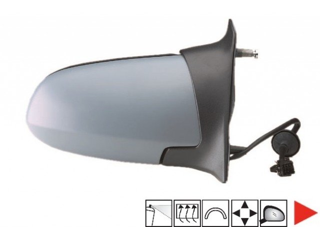 Acessar a peça Espelho direito eletrico, convexo, termico, preparado