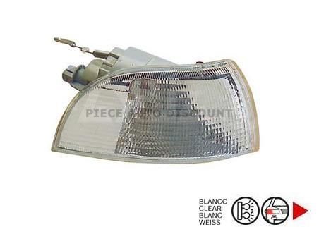 Acessar a peça Pisca frente direito, com suporte de lâmpada (branco)