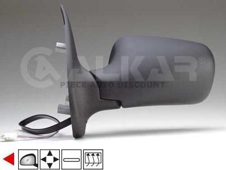 Acessar a peça Espelho esquerdo eletrico, convexo, termico, 3 portas