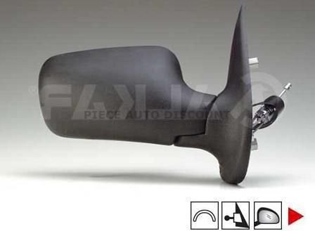 Acessar a peça Espelho direito mecânico, convexo, 5 portas