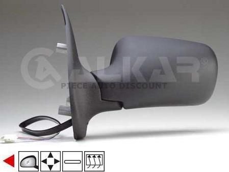 Acessar a peça Espelho esquerdo eletrico, plano, termico, 5 portas