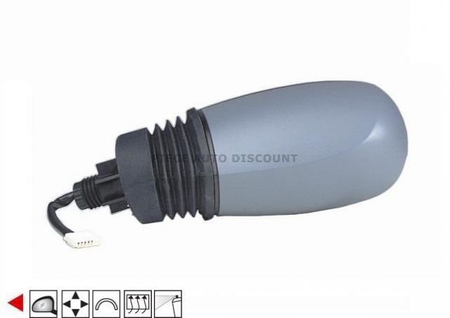 Acessar a peça Espelho esquerdo eletrico, convexo, termico, preparado