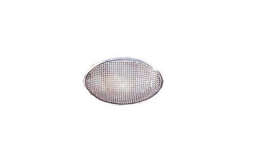 Repetidor do para-choques dianteiro oval branco 94->