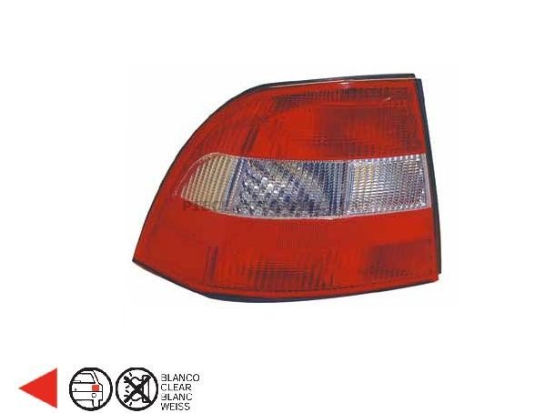 Acessar a peça Farolim traseiro esquerdo [Vermelho - Branco] ->99