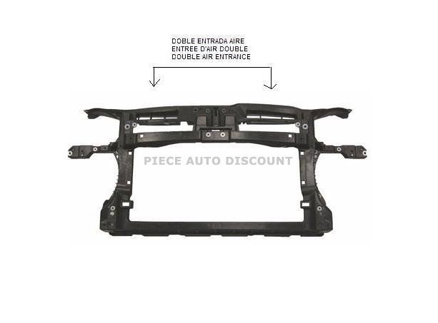 Acessar a peça Frente interno duplo entrada air exceto 2.0 tdi (103kw)