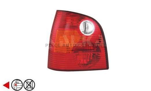 Acessar a peça Grupo optico traseiro esquerdoâmbar