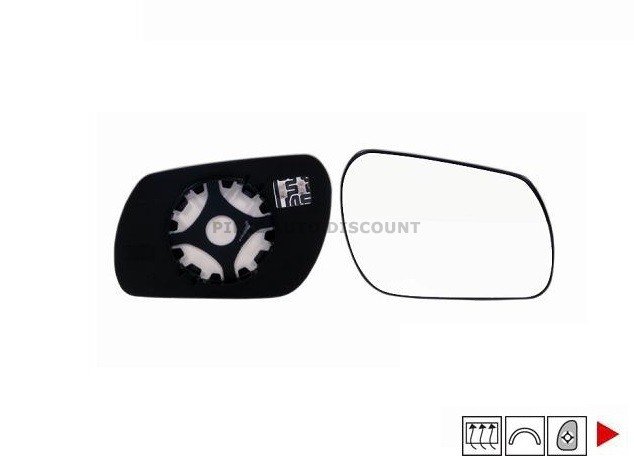 Acessar a peça Vidro + suporte do retrovisor direito Acessar a peça Vidro + suporte do retrovisor direito