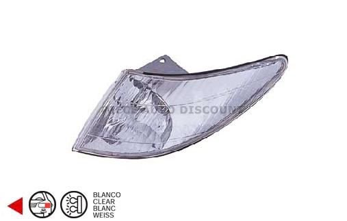 Acessar a peça Pisca frente esquerda branca Acessar a peça Pisca frente esquerda branca