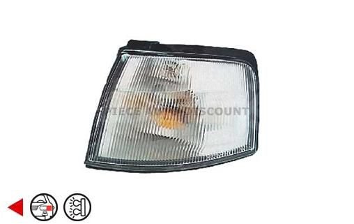 Acessar a peça Lente frontal esquerda branca ->00 Acessar a peça Lente frontal esquerda branca ->00