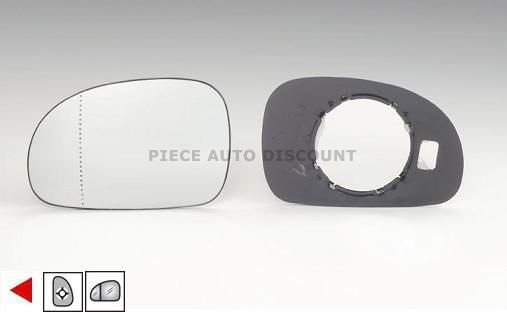 Acessar a peça Vidro + suporte espelho esquerdo [grande angular]
