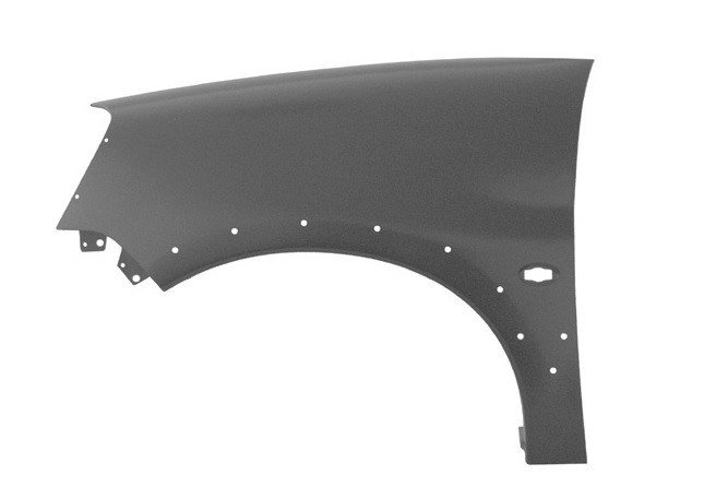 Acessar a peça Guarda lamas frente esquerda para moldura, para aba guarda lamas