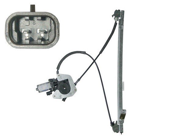 Acessar a peça Elevador vidro frente direito eletrico com motor não confort 4 portas 2 pins