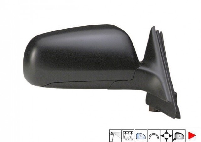 Acessar a peça Espelho retrovisor direito elétrico aquecido (pequeno)