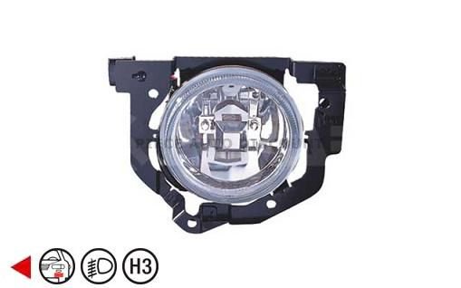 Acessar a peça Projetor de nevoeiro esquerdo h3 Acessar a peça Projetor de nevoeiro esquerdo h3