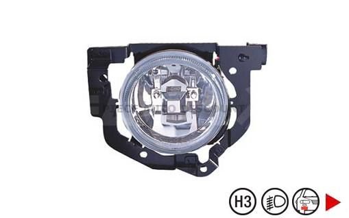 Acessar a peça Projetor de nevoeiro direito h3 Acessar a peça Projetor de nevoeiro direito h3