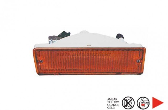 Acessar a peça Pisca para-choques frontal direita âmbar Acessar a peça Pisca para-choques frontal direita âmbar