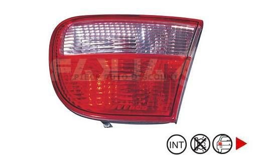 Acessar a peça Grupo optico interior traseiro direito