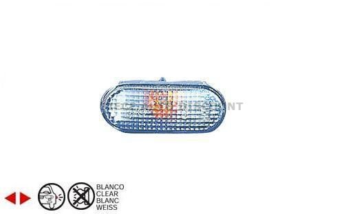 Acessar a peça Pisca repetidora da asa frente Branco