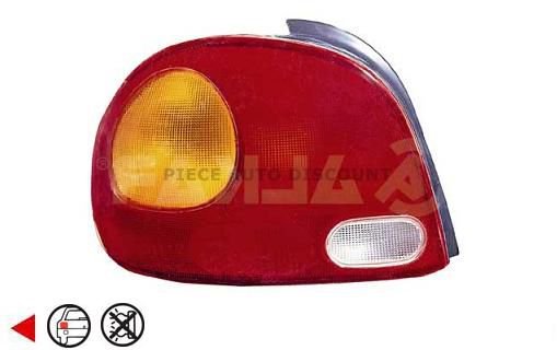 Acessar a peça Grupo optico traseiro esquerdoâmbar p21wx2+p21/5w tipo hm 3/5 portas