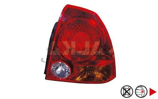 Acessar a peça Grupo de pisca traseiro direito 4 portas