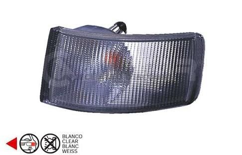 Acessar a peça Pisca frente esquerda, branca