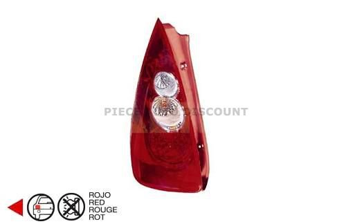 Acessar a peça Farolim traseiro esquerdo [Vermelho].