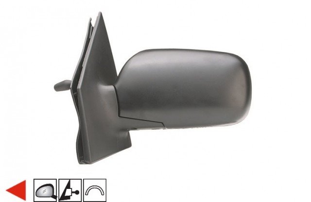 Acessar a peça Espelho esquerdo mecânico, convexo