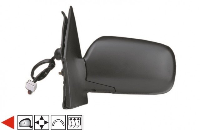 Acessar a peça Espelho esquerdo eletrico, convexo, termico