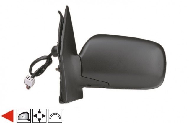 Acessar a peça Espelho esquerdo eletrico, convexo