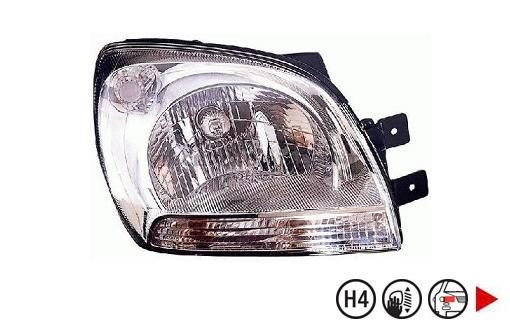 Acessar a peça Farol direito H4 Acessar a peça Farol direito H4