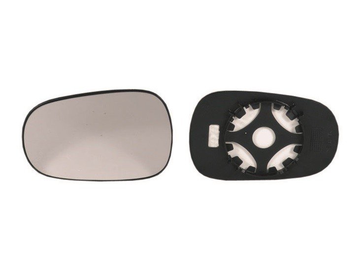 Vidro com suporte reversivel convexo