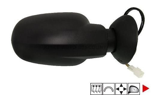 Acessar a peça Espelho direito eletrico, convexo, termico