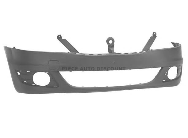 Acessar a peça Para choques frente preto com buracos nevoeiro