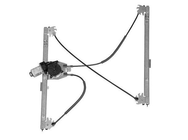 Elevador vidro frontal direito eletrico com motor não confort 4 portas 2 pins