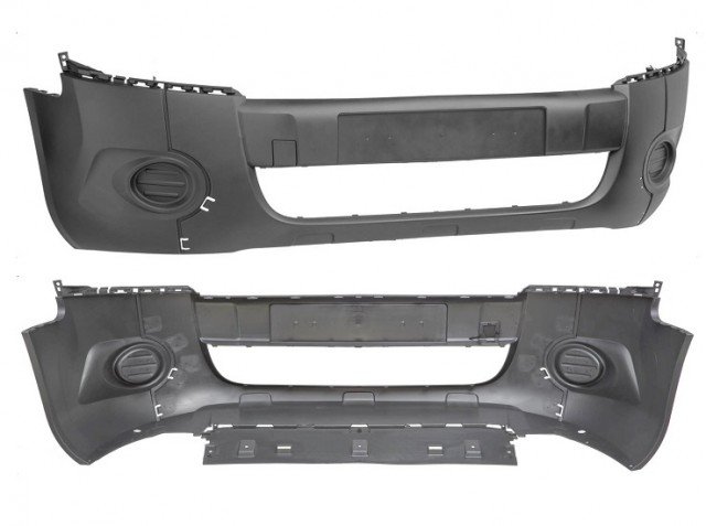 Acessar a peça Para choque frente preparado + an + 2 furos de acabamento